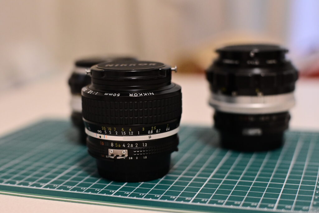 ai nikkor 50mm f1.2s 
